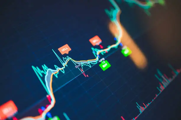 Stock market chart showing an upward trend, highlighting Nifty 50's projected target of 28,800 by 2025 with icons representing SAIL, BEML, and Indian Bank, symbolizing growth and investment opportunities