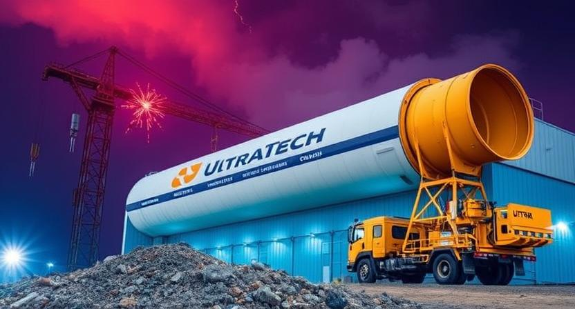 UltraTech Cement Stock Drops 4% as Cables & Wires Expansion Sparks Market Jitters